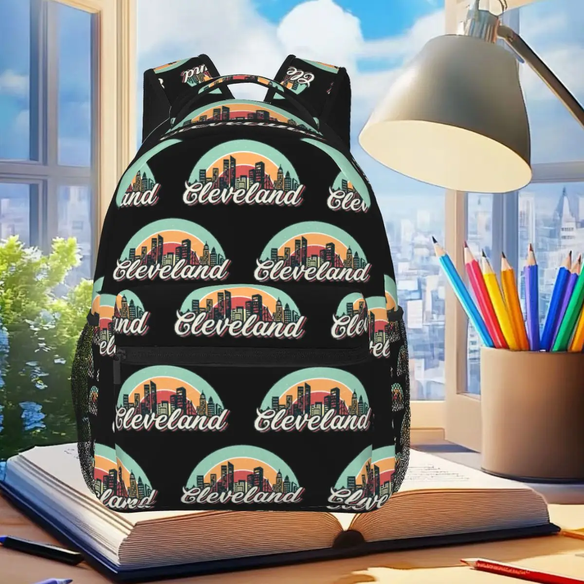 Cleveland (3) Backpack Student Boys Girls BookBag Kids School Bag Laptop Shoulder Bags for Men Women
Cleveland (3) Backpack Student Boys Girls BookBag Kids School Bag Laptop Shoulder Bags for Men Women