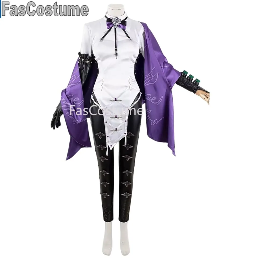 Костюм для косплея FasCostume Game Path To Nowhere Raven, наряд на Хэллоуин, женский сексуальный комплект: топ и брюки
Костюм для косплея FasCostume Game Path To Nowhere Raven, наряд на Хэллоуин, женский сексуальный комплект: топ и брюки