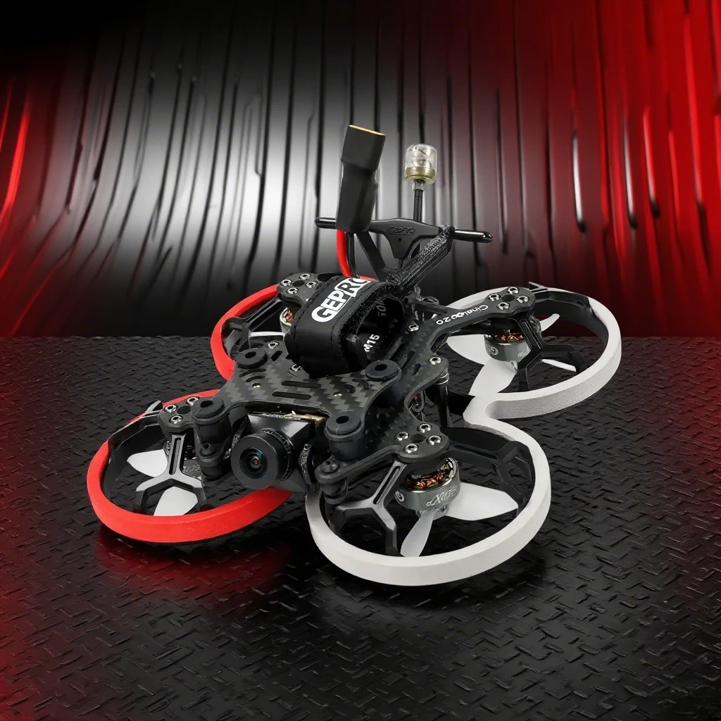 GEPRC Cinelog20 2-дюймовый квадроцикл Cinewhoop — TAKER G4 35A AIO 1 Вт VTX Caddx Ratel 2 GR1303.5 5500KV 4S
GEPRC Cinelog20 2-дюймовый квадроцикл Cinewhoop — TAKER G4 35A AIO 1 Вт VTX Caddx Ratel 2 GR1303.5 5500KV 4S