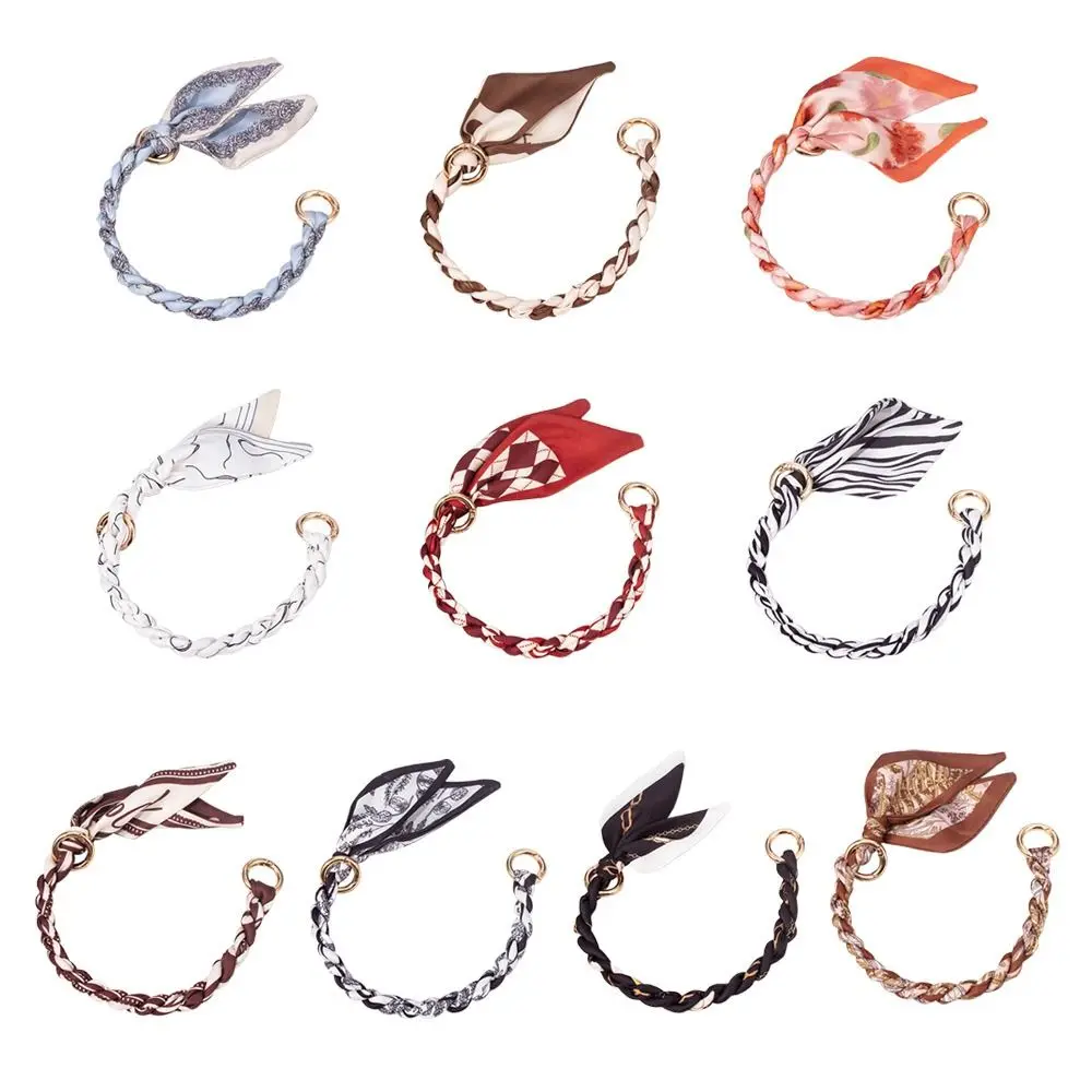 Purse Chain Metal Alloy Silk Scarf Bag Chain Detachable Bow Ribbon Handbag Strap Scarf Metal Chain Handbag
Purse Chain Metal Alloy Silk Scarf Bag Chain Detachable Bow Ribbon Handbag Strap Scarf Metal Chain Handbag