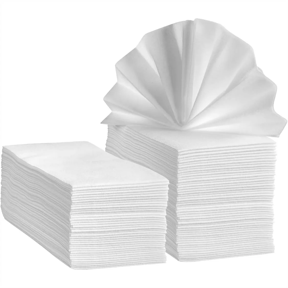 Linen-Feel Guest Towels - Disposable Cloth Napkins, 6-Ply Absorbent Hand Towels for Bathroom, Wedding, Party
Linen-Feel Guest Towels - Disposable Cloth Napkins, 6-Ply Absorbent Hand Towels for Bathroom, Wedding, Party