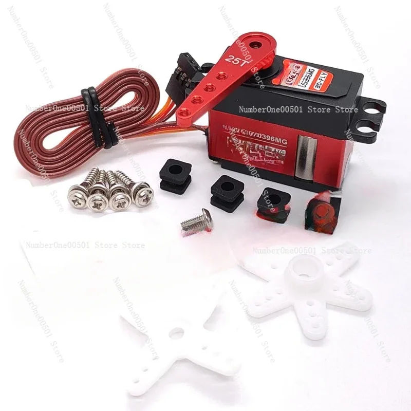 GDW DS396MG Medium sized Metal Gear High Torque High Voltage HV Digital Servo 12kg Fixed Wing 70E Vortex Jet
GDW DS396MG Medium sized Metal Gear High Torque High Voltage HV Digital Servo 12kg Fixed Wing 70E Vortex Jet