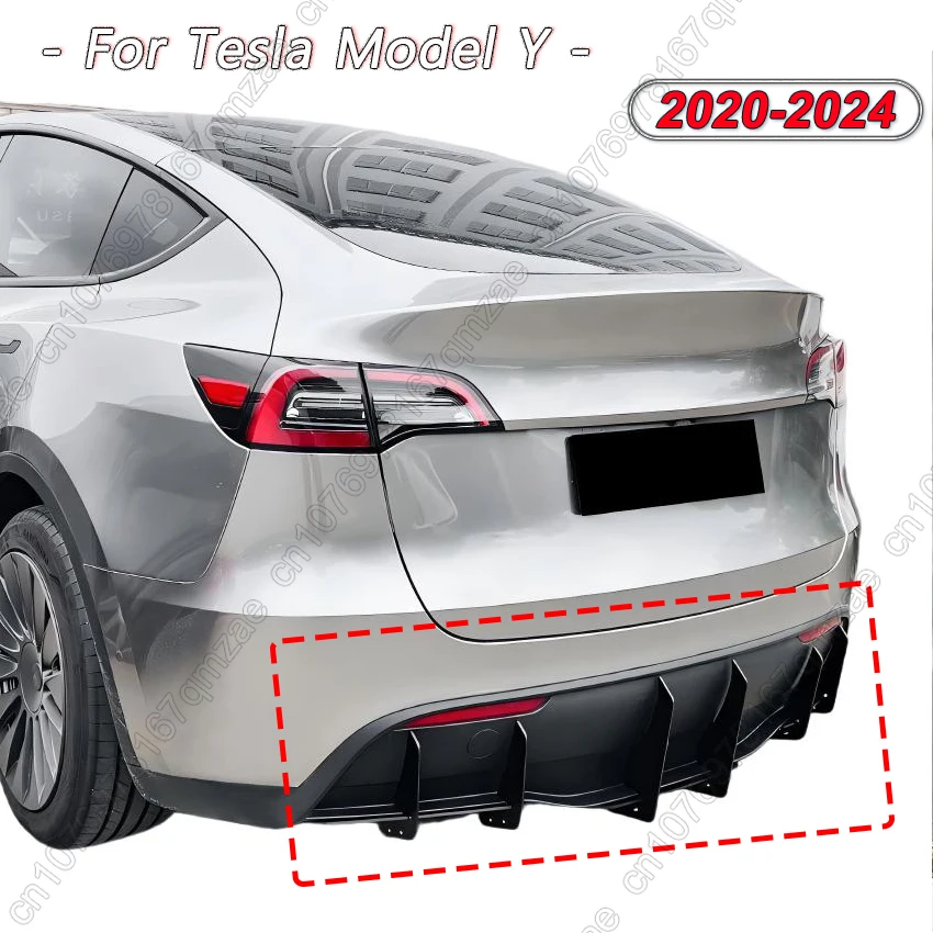 Черный задний бампер, диффузор, спойлер, сплиттер, протектор, Стайлинг автомобиля для Tesla Model Y 2020-2024, аксессуары для тюнинга, украшение 
Черный задний бампер, диффузор, спойлер, сплиттер, протектор, Стайлинг автомобиля для Tesla Model Y 2020-2024, аксессуары для тюнинга, украшение