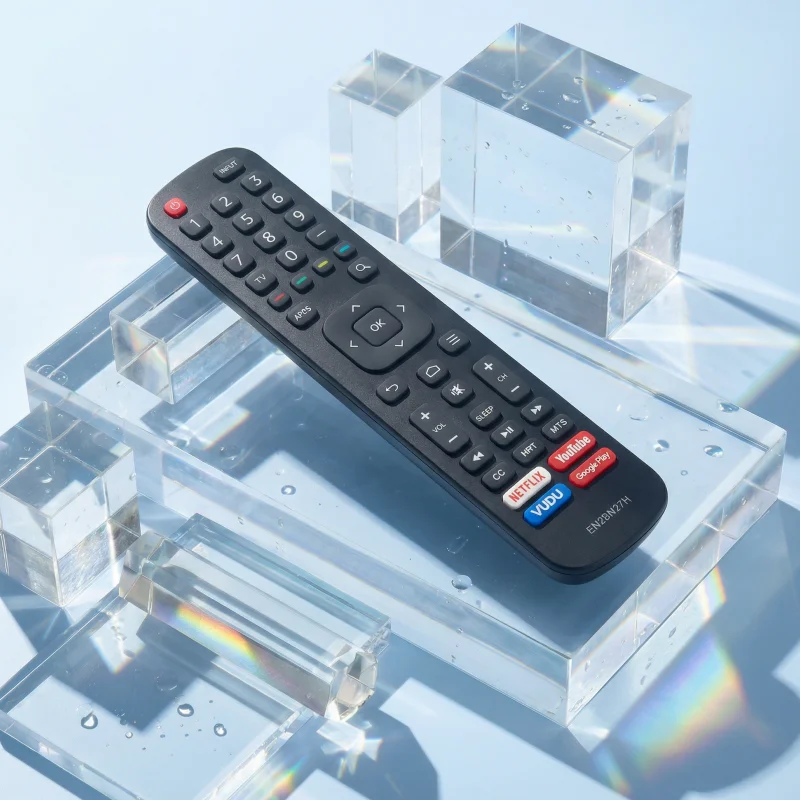 Haoxi New EN2BM27H Universal Remote Control for Hisense Smart TV Models 32H5590F 32H5500F - Easy-to-Use Replacement TV Remote
Haoxi New EN2BM27H Universal Remote Control for Hisense Smart TV Models 32H5590F 32H5500F - Easy-to-Use Replacement TV Remote