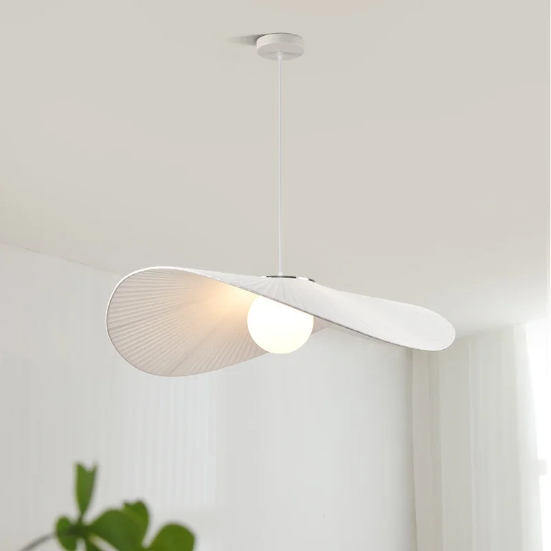 Modern Nordic Home Decor Pendant Lights White / Black Pleated Fabric Chandelier Bedroom Glass Shades Suspend Lamp Led Luminarias
Modern Nordic Home Decor Pendant Lights White / Black Pleated Fabric Chandelier Bedroom Glass Shades Suspend Lamp Led Luminarias