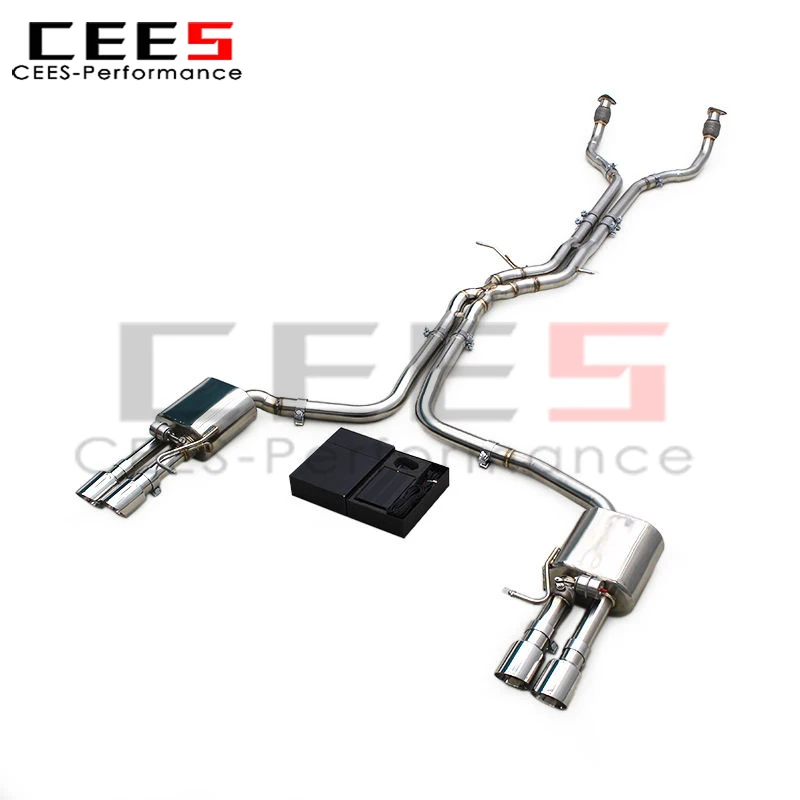 CEES Valvetronic Catback Exhaust for Audi A7 C7/C8 3.0T 2012-2023 Stainless Steel Exhaust Pipe Muffle
CEES Valvetronic Catback Exhaust for Audi A7 C7/C8 3.0T 2012-2023 Stainless Steel Exhaust Pipe Muffle