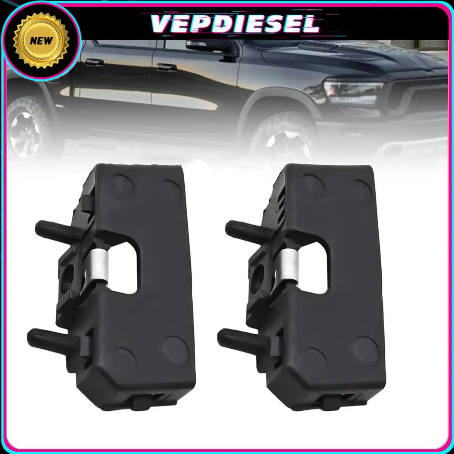 2 Pcs New Front Bumper Upper Outer Support Bracket Front Left And Right Side For Dodge Ram 1500 2009-2020 55277480AD 55277481AD
2 Pcs New Front Bumper Upper Outer Support Bracket Front Left And Right Side For Dodge Ram 1500 2009-2020 55277480AD 55277481AD