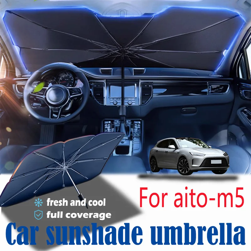 For aito M5 front windshield panel, sun visor, summer accessories, heat insulation, sun shading, and sun protection
For aito M5 front windshield panel, sun visor, summer accessories, heat insulation, sun shading, and sun protection