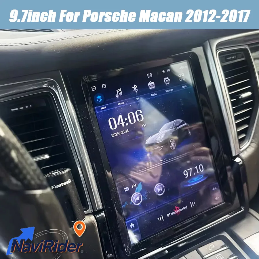9.7" Screen Android Multimedia Player For Porsche Macan 2012-2017 Stereo Navigation Car Autoradio GPS Wireless Carplay Head Unit
9.7" Screen Android Multimedia Player For Porsche Macan 2012-2017 Stereo Navigation Car Autoradio GPS Wireless Carplay Head Unit
