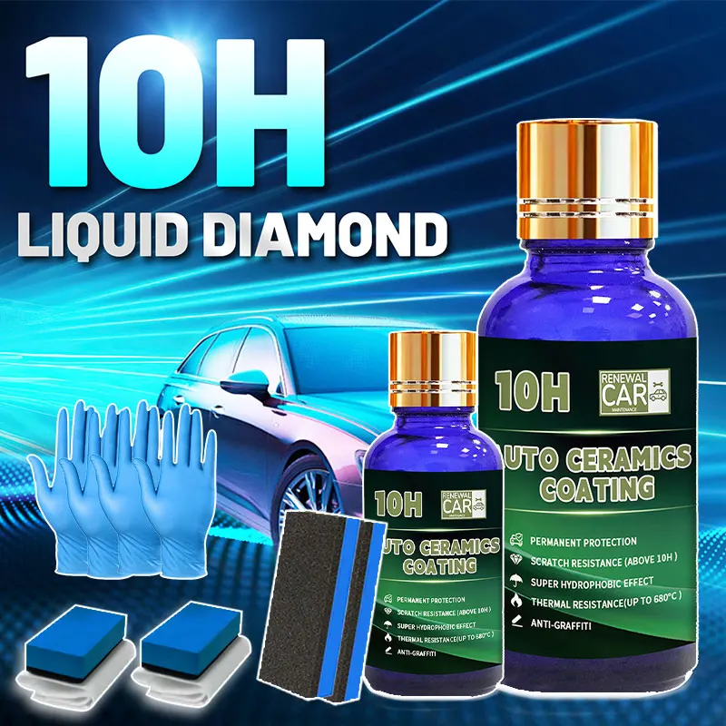 Набор нанокерамических покрытий 10H — нанокерамика, инструменты для повышения твердости краски, полировки и детализации 
Набор нанокерамических покрытий 10H — нанокерамика, инструменты для повышения твердости краски, полировки и детализации