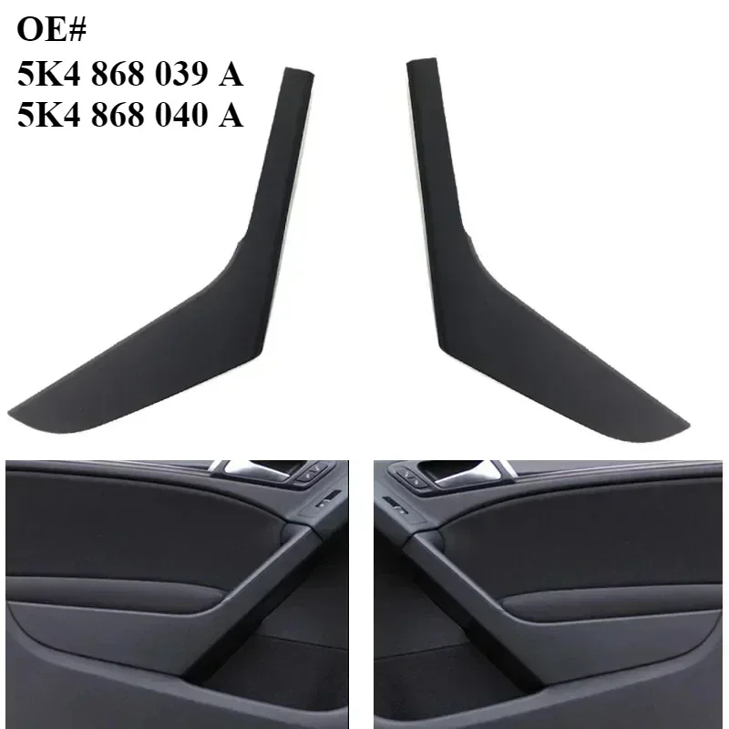 Car Interior Door Black Left Right Handle Cover Trim for VW Golf 6 MK6 2009 2010 2011 2012 2013 5K4868039A 5K4868040A
Car Interior Door Black Left Right Handle Cover Trim for VW Golf 6 MK6 2009 2010 2011 2012 2013 5K4868039A 5K4868040A