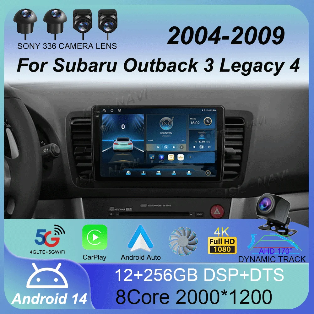 QLED Android 14 для Subaru Outback 3 Legacy 4 2004 2005 2007 2008 2009 Автомобильный радиоприемник Мультимедийный видеоплеер GPS-навигация DVD 2Din
QLED Android 14 для Subaru Outback 3 Legacy 4 2004 2005 2007 2008 2009 Автомобильный радиоприемник Мультимедийный видеоплеер GPS-навигация DVD 2Din