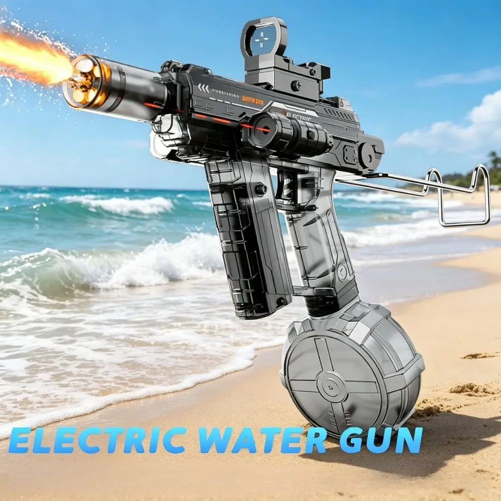 KAVOWORLD Electric Water Gun Automatic Squirt Gun Powerful Water Blaster with LED Flame Effect Big Water Tank Long Range 8-10M Range Foldable Design Water Summer Outdoor Water Fighting Toy for Pool Beach Party Holiday Birthday Gift for Teens Adults
KAVOWORLD Electric Water Gun Automatic Squirt Gun Powerful Water Blaster with LED Flame Effect Big Water Tank Long Range 8-10M Range Foldable Design Water Summer Outdoor Water Fighting Toy for Pool Beach Party Holiday Birthday Gift for Teens Adults
