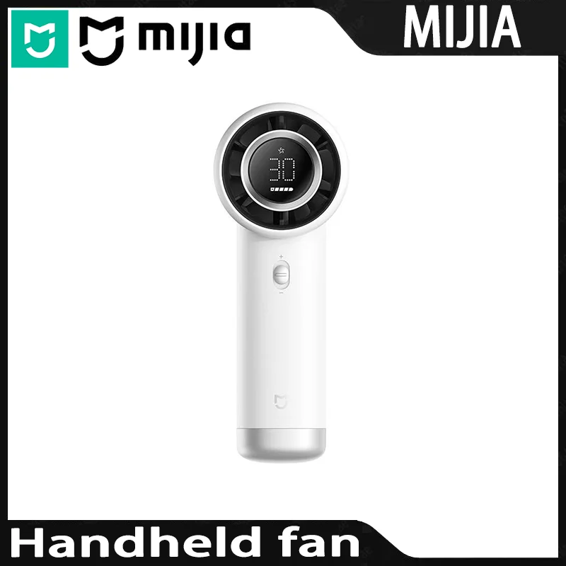 Mijia Portable Neckband Rechargeable Mini Fan Handheld DC Inverter Outdoor Fan with 40 Hour Long Battery 100 Speed Settings
Mijia Portable Neckband Rechargeable Mini Fan Handheld DC Inverter Outdoor Fan with 40 Hour Long Battery 100 Speed Settings