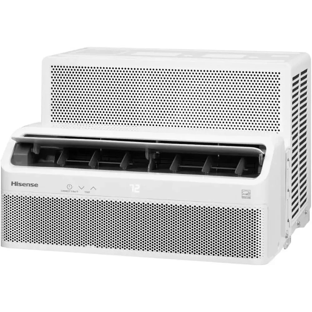 8,000 BTU Smart Inverter Window Air Conditioner Easy Install Bracket, Up to 350 Sq Ft, Ultra-Slim Profile, 3 Speed, 700W, 4‑Way
8,000 BTU Smart Inverter Window Air Conditioner Easy Install Bracket, Up to 350 Sq Ft, Ultra-Slim Profile, 3 Speed, 700W, 4‑Way
