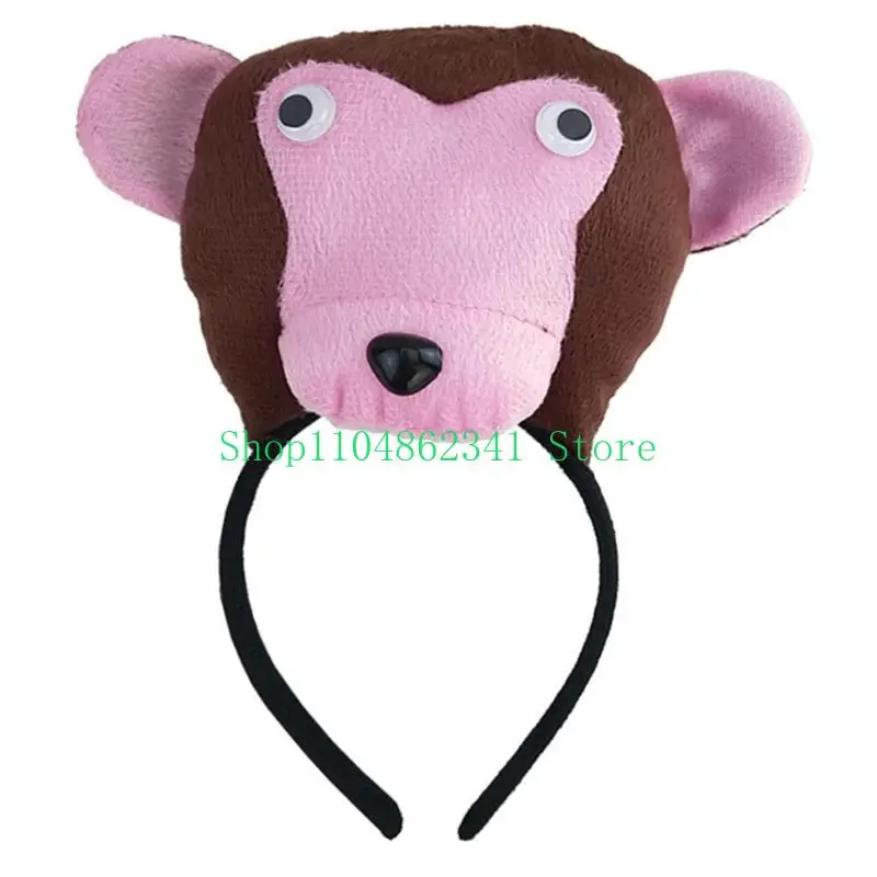 652F Stage Monkey Ears Headband Cartoon Headwear Hairband Party Hair Accessory
652F Stage Monkey Ears Headband Cartoon Headwear Hairband Party Hair Accessory