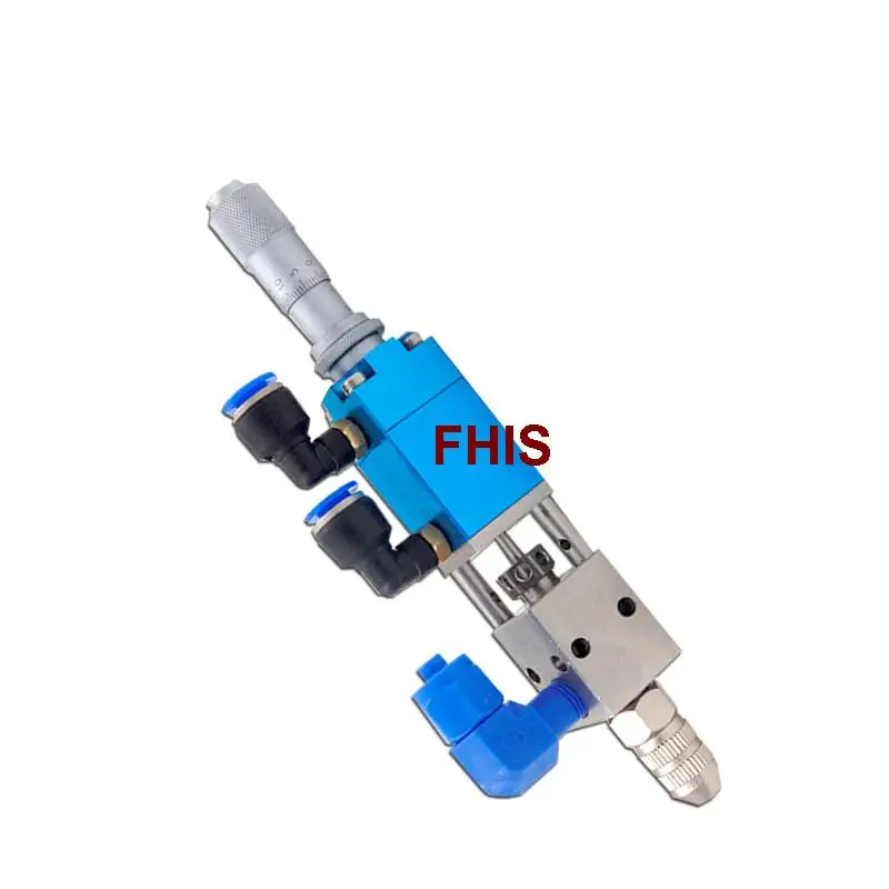 Thimble Type Precision Dispensing Valve UV Glue Dispensing Ink Alcohol With a Micromete
Thimble Type Precision Dispensing Valve UV Glue Dispensing Ink Alcohol With a Micromete