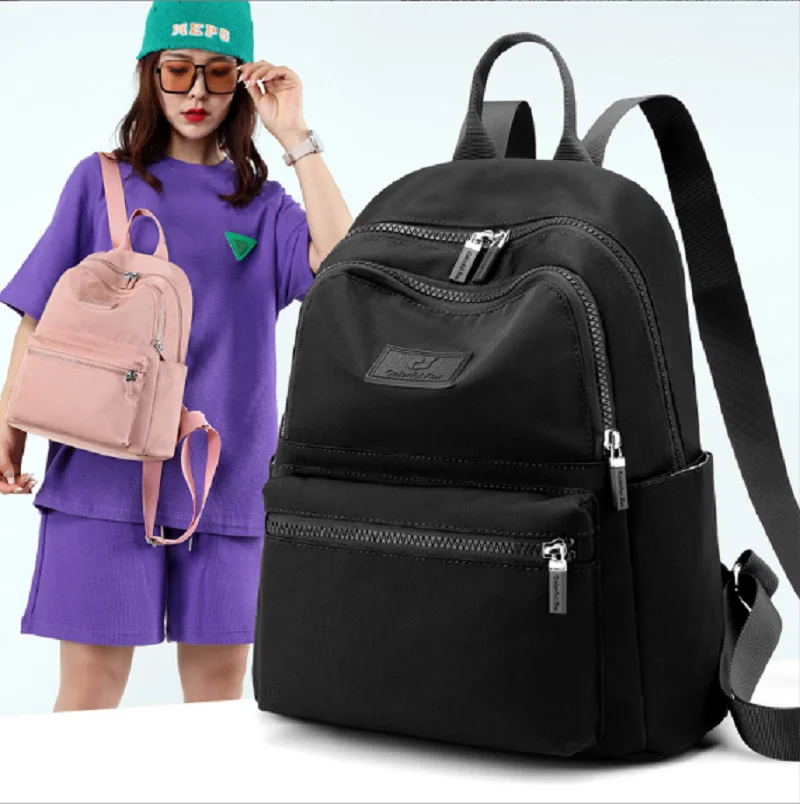 New Fashion Luxury Women High Quality Backpacks Waterproof Nylon Zipper Shoulder Bags Large Capacity School Bag Travel Rucksack
New Fashion Luxury Women High Quality Backpacks Waterproof Nylon Zipper Shoulder Bags Large Capacity School Bag Travel Rucksack