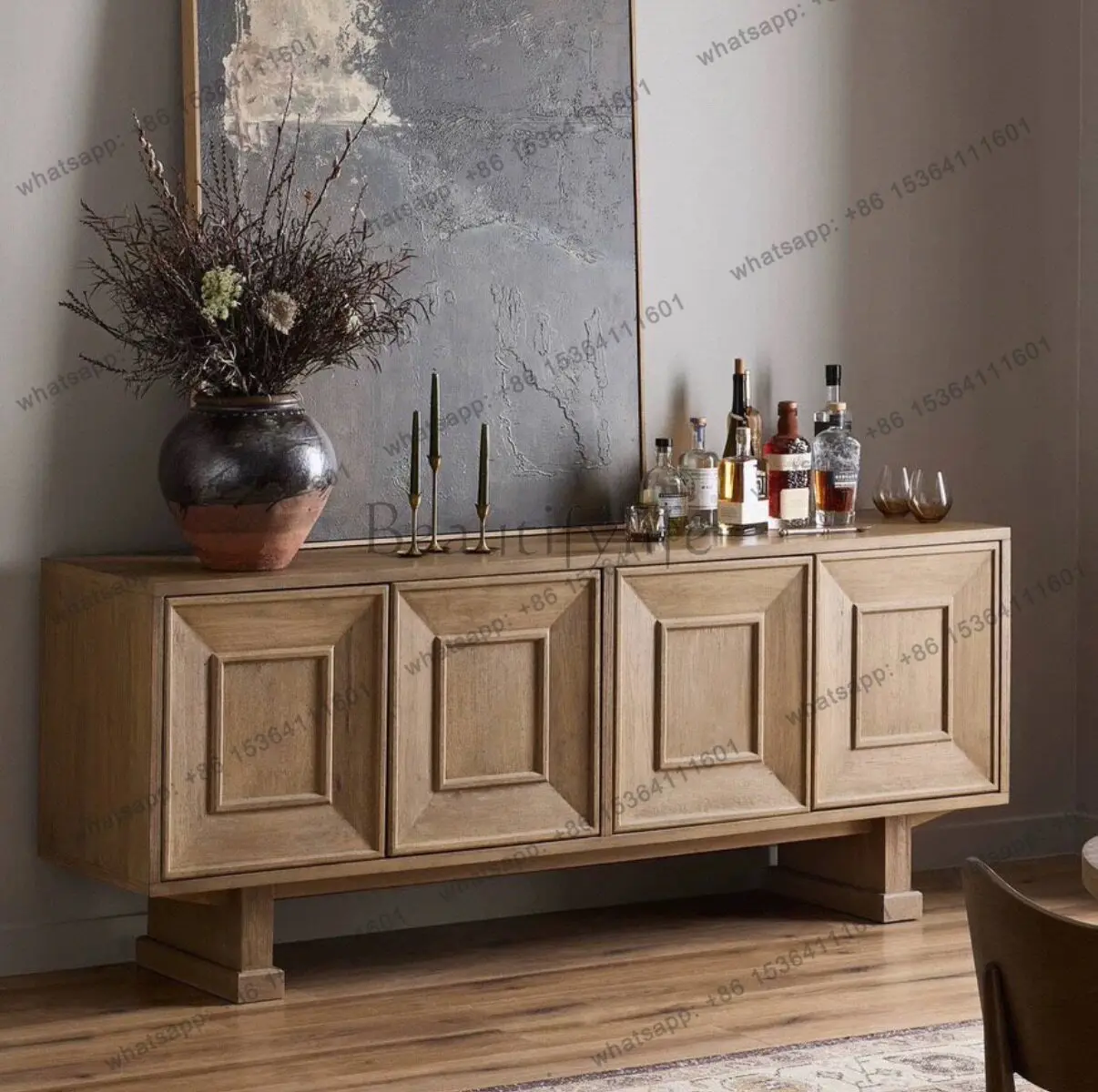 American retro living room TV cabinet log color carved dining side cabinet entrance partition cabinet
American retro living room TV cabinet log color carved dining side cabinet entrance partition cabinet