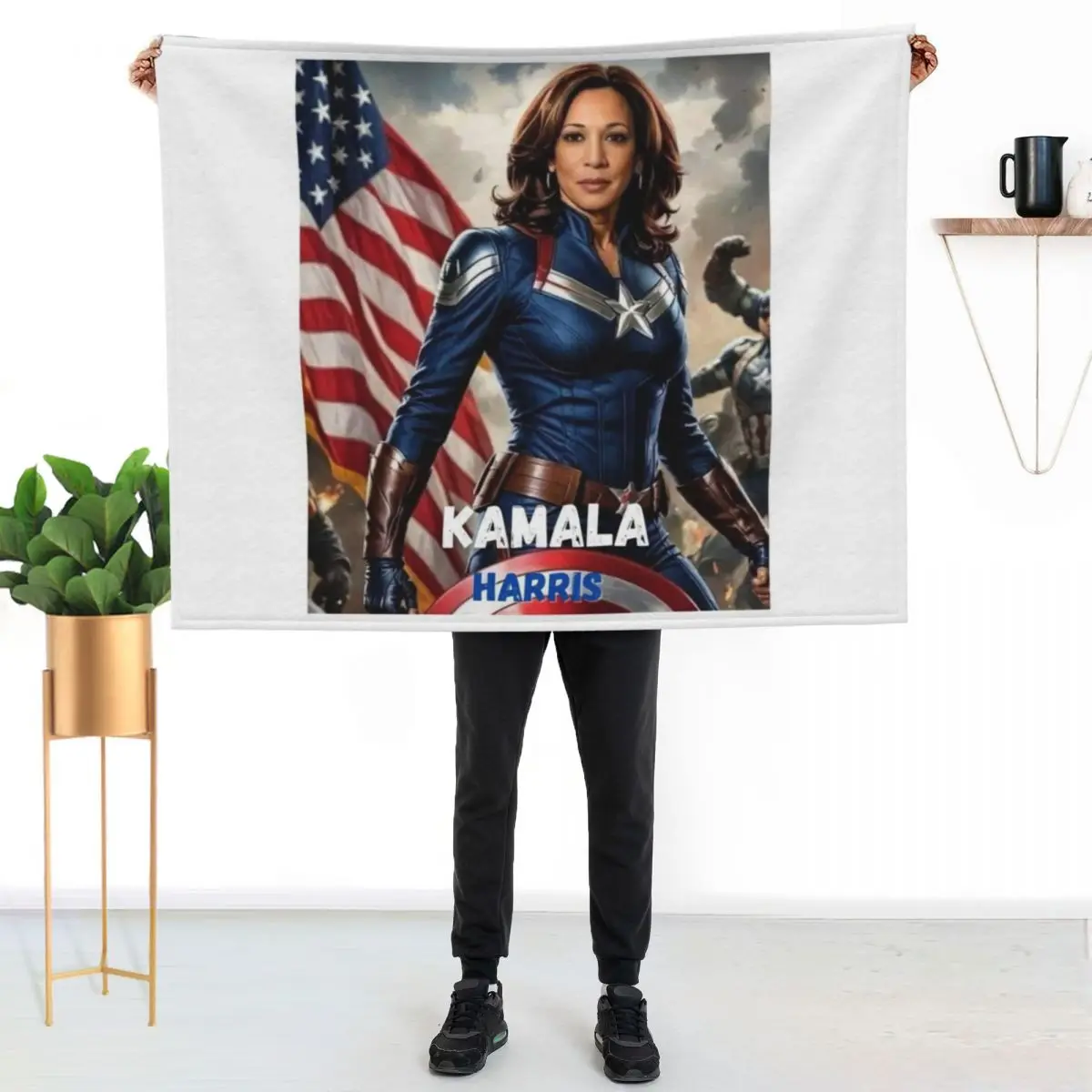 Kamala harris Throw Blanket Outdoor Soft Blanket for Picnic Beach Camping
Kamala harris Throw Blanket Outdoor Soft Blanket for Picnic Beach Camping