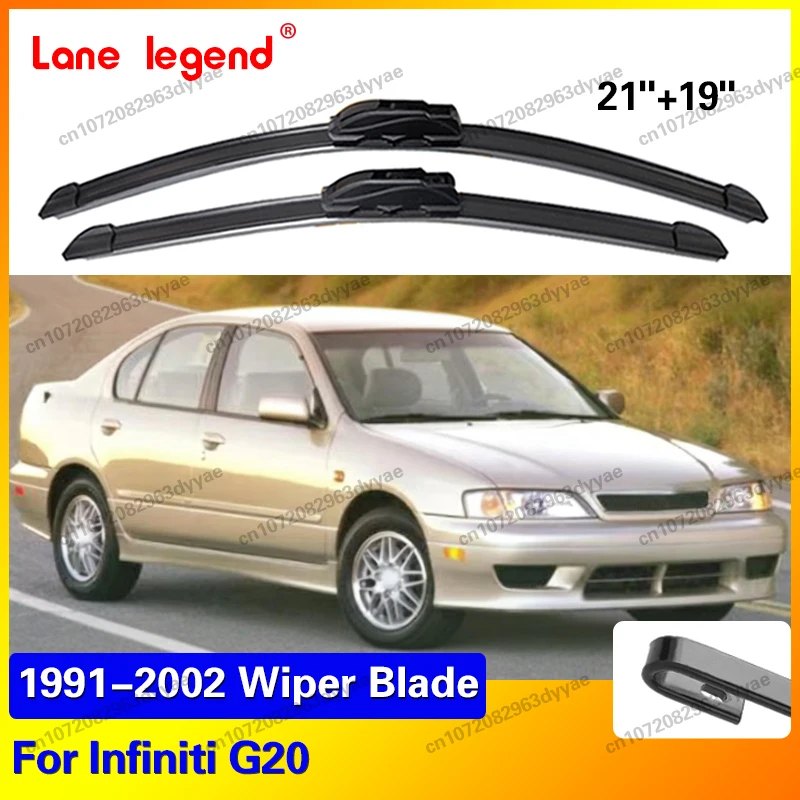 Car Front Wiper Blades For Infiniti G20 1991-2002 Windshield Windscreen Front Window Rain Brush 21"+19" Car Accessories
Car Front Wiper Blades For Infiniti G20 1991-2002 Windshield Windscreen Front Window Rain Brush 21"+19" Car Accessories