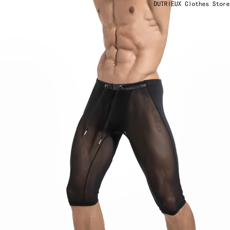 Дышащие и удобные шорты для фитнеса для бега, новые мужские сексуальные сетчатые леггинсы, прозрачные шорты для выступлений в ночном клубе и баре
Дышащие и удобные шорты для фитнеса для бега, новые мужские сексуальные сетчатые леггинсы, прозрачные шорты для выступлений в ночном клубе и баре