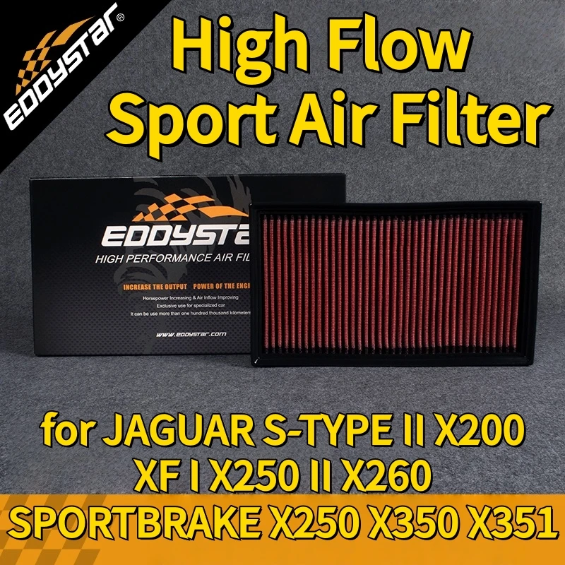 High Flow Sport Air Filter for JAGUAR S-TYPE II X200 XF I X250 II X260 SPORTBRAKE X250 X350 X351 Washable Racing Intake Filters
High Flow Sport Air Filter for JAGUAR S-TYPE II X200 XF I X250 II X260 SPORTBRAKE X250 X350 X351 Washable Racing Intake Filters