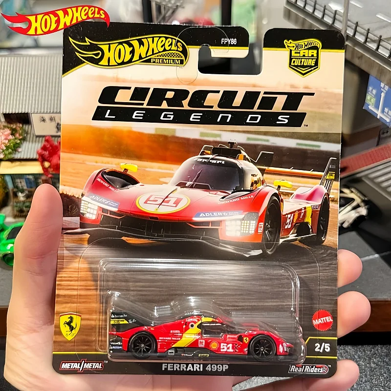 Коллекционная модель автомобиля Hot Wheels Premium Car Culture Fast Wagons Ferrari 499p Fpy86 из литого металла для любителей и коллекционеров
Коллекционная модель автомобиля Hot Wheels Premium Car Culture Fast Wagons Ferrari 499p Fpy86 из литого металла для любителей и коллекционеров