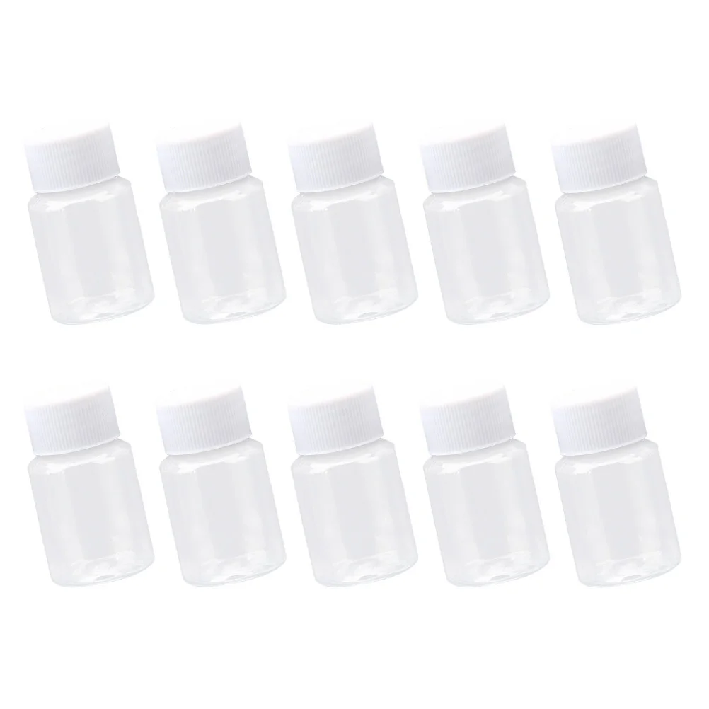 10pcs 50Ml Plastic Bottles Transparent Storage Containers For Beads Jewelry Pins Coins Organizing Travel Empty Tubes Box Solid
10pcs 50Ml Plastic Bottles Transparent Storage Containers For Beads Jewelry Pins Coins Organizing Travel Empty Tubes Box Solid
