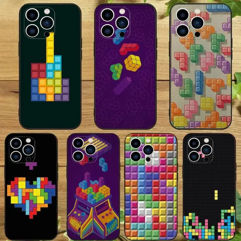 Game T-Tetris Funny Phone Case For iPhone 15 14 13 12 11 Pro Max Xs Xr X 7 8 Plus 12 13 Mini Silicone Black Cover
Game T-Tetris Funny Phone Case For iPhone 15 14 13 12 11 Pro Max Xs Xr X 7 8 Plus 12 13 Mini Silicone Black Cover