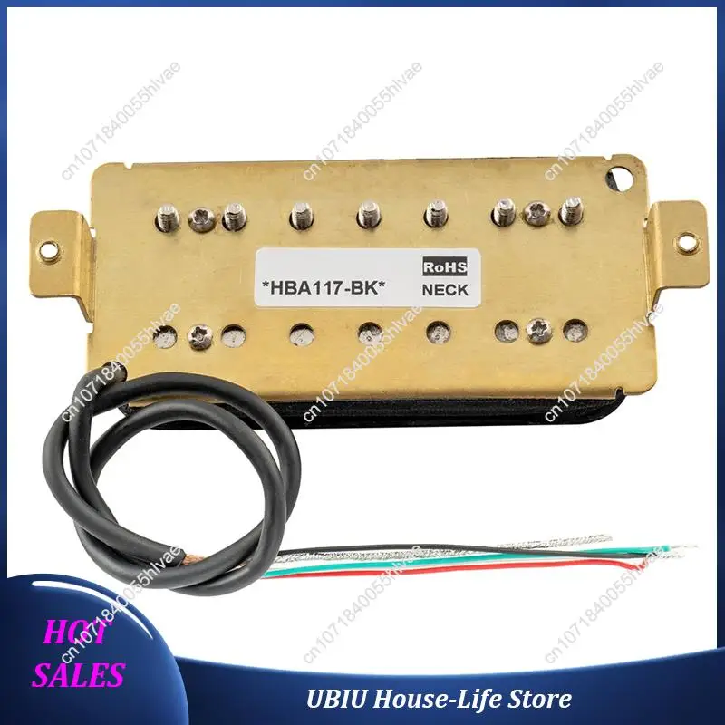 HBA117 Alnico 5 Uncovered Humbucker Neck 50Mm Pickup Musical Instrument Accessories-Best Selling
HBA117 Alnico 5 Uncovered Humbucker Neck 50Mm Pickup Musical Instrument Accessories-Best Selling