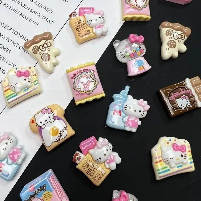 Diy Resin Accessories Cartoon New Creative Cute Hello Kitty Kawaii Anime Phone Case Accessories Hair Clip Refrigerator Ornaments
Diy Resin Accessories Cartoon New Creative Cute Hello Kitty Kawaii Anime Phone Case Accessories Hair Clip Refrigerator Ornaments