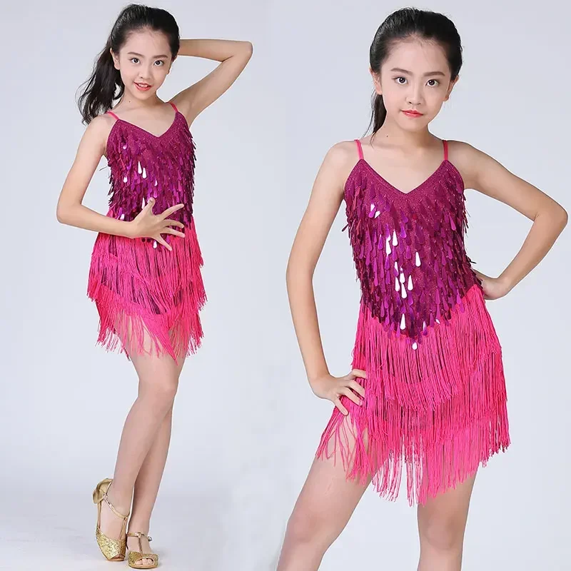 Girl Latin Dance Dress for Girls Dance Costumes for Girl Jazz Dancing for Kid Sequins Stage Girl Fringe Latin Costume
Girl Latin Dance Dress for Girls Dance Costumes for Girl Jazz Dancing for Kid Sequins Stage Girl Fringe Latin Costume