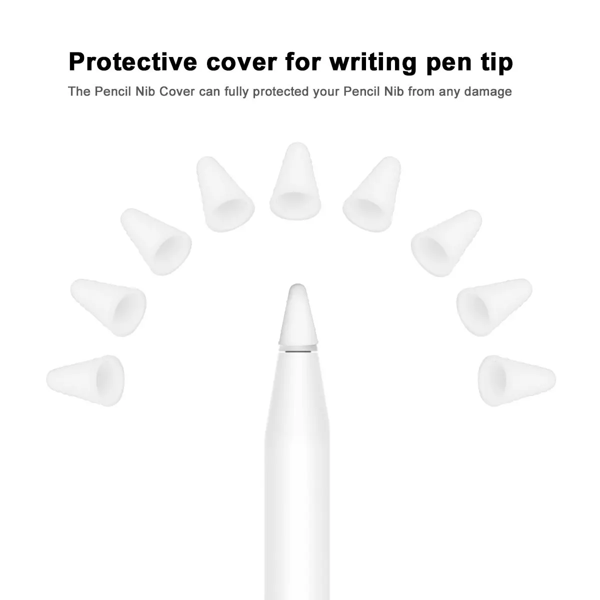 8Pcs Anti-Slip Stylus Pen Tip Cover Silicone Protective Nib Sleeve for Pencil 1 and 2 Precision Drawing Writing Mute
8Pcs Anti-Slip Stylus Pen Tip Cover Silicone Protective Nib Sleeve for Pencil 1 and 2 Precision Drawing Writing Mute