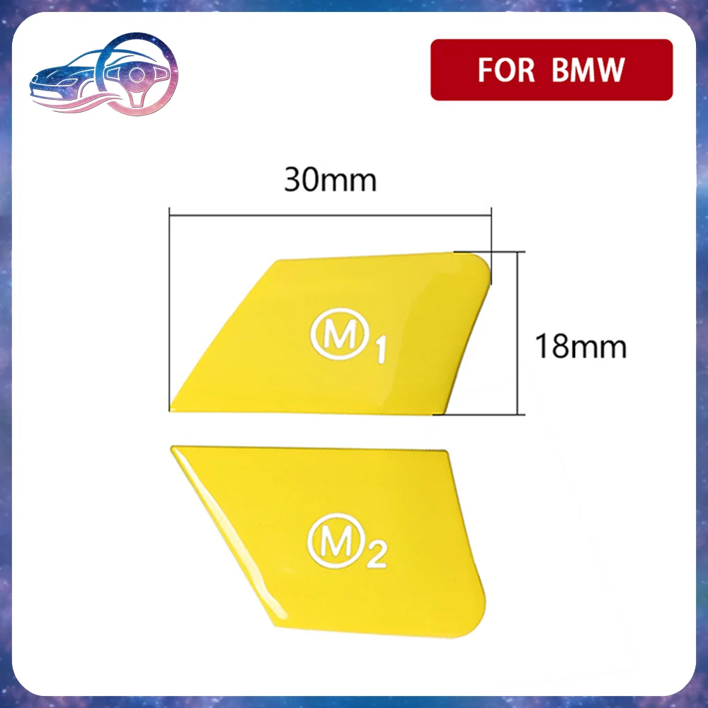 Yellow M1 M2 Button Cover Steering Wheel M Mode Switch Cap For BMW 3 4 5 Series X3 X4 X5 G20 G28 G30 F30
Yellow M1 M2 Button Cover Steering Wheel M Mode Switch Cap For BMW 3 4 5 Series X3 X4 X5 G20 G28 G30 F30