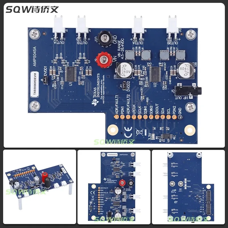 Spot TAS5806MDEVM MD stereo Class D audio amplifier evaluation module TI original
Spot TAS5806MDEVM MD stereo Class D audio amplifier evaluation module TI original