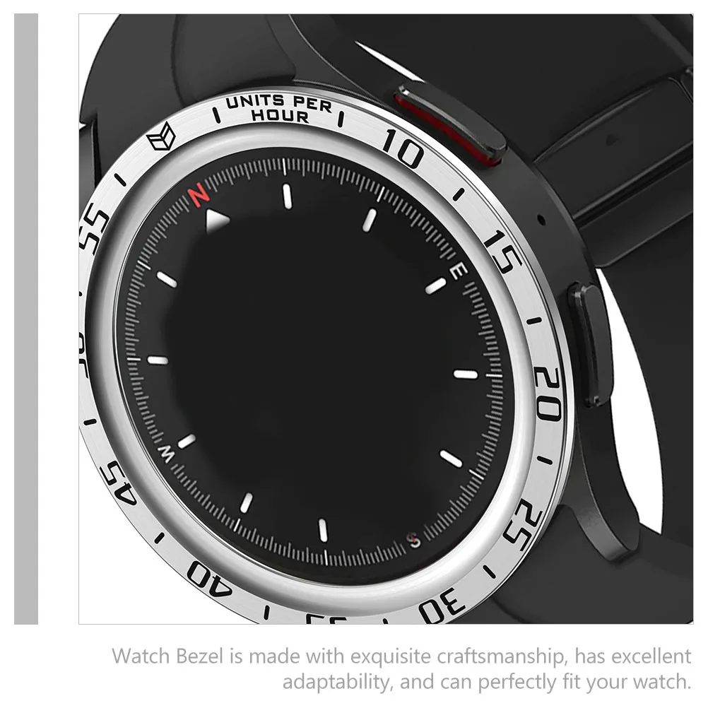Stainless Steel Smartwatch Insert Scratch Proof Metal Replacement For Watch5 Pro Lightweight Durable Edges Ring Anti
Stainless Steel Smartwatch Insert Scratch Proof Metal Replacement For Watch5 Pro Lightweight Durable Edges Ring Anti