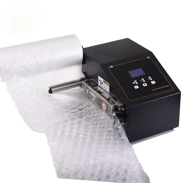 PAK1000E 20m/min Inflatable Air Pillow Cushion Packaging Bubble Film Machine
PAK1000E 20m/min Inflatable Air Pillow Cushion Packaging Bubble Film Machine