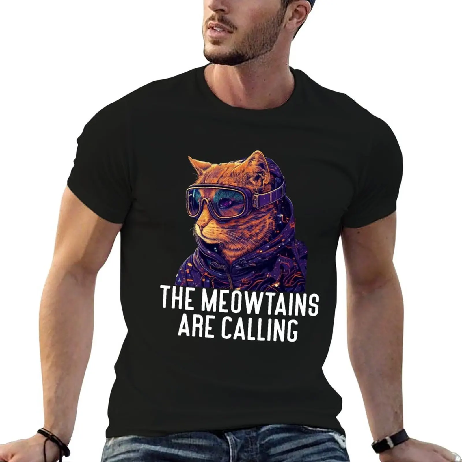 Skiing The meowtains are calling - Cat ski goggles skiing T-Shirt cotton t shirt man t shirts designer T-Shirt
Skiing The meowtains are calling - Cat ski goggles skiing T-Shirt cotton t shirt man t shirts designer T-Shirt