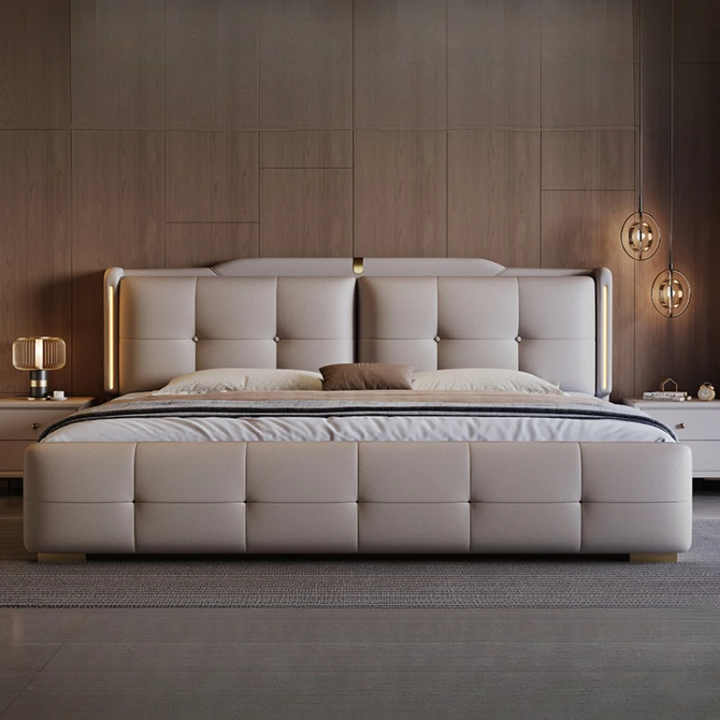 White Princess Bed Children Single Double Modern Luxury Cheap Bed Tatami Headboard Minimalist muebles para el hogar Furnitures
White Princess Bed Children Single Double Modern Luxury Cheap Bed Tatami Headboard Minimalist muebles para el hogar Furnitures
