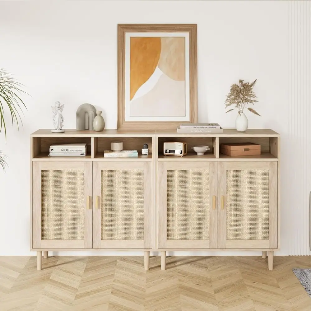 Двустворчатый комод из ротанга с акцентным хранением для столовой, прихожей, гостиной или кофейни, натуральный дуб
Двустворчатый комод из ротанга с акцентным хранением для столовой, прихожей, гостиной или кофейни, натуральный дуб