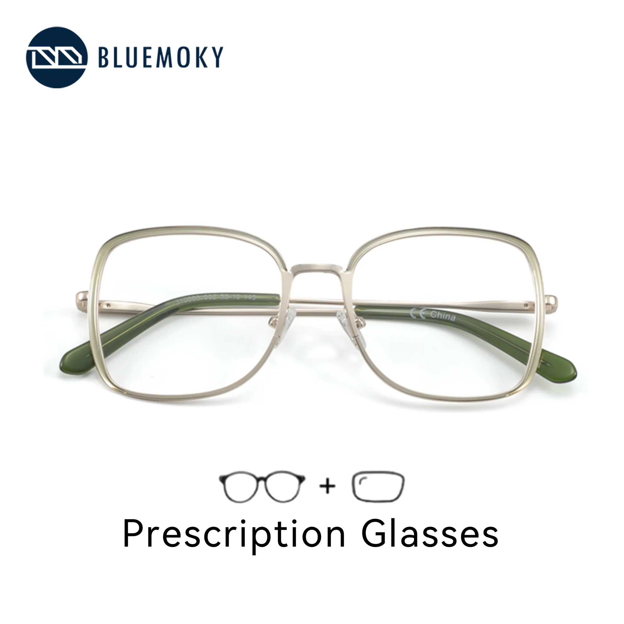 BLUEMOKY Women Butterfly Prescription Glasses for Square Progressive Optical Glass Myopia Anti Blue Light Eyewear
BLUEMOKY Women Butterfly Prescription Glasses for Square Progressive Optical Glass Myopia Anti Blue Light Eyewear