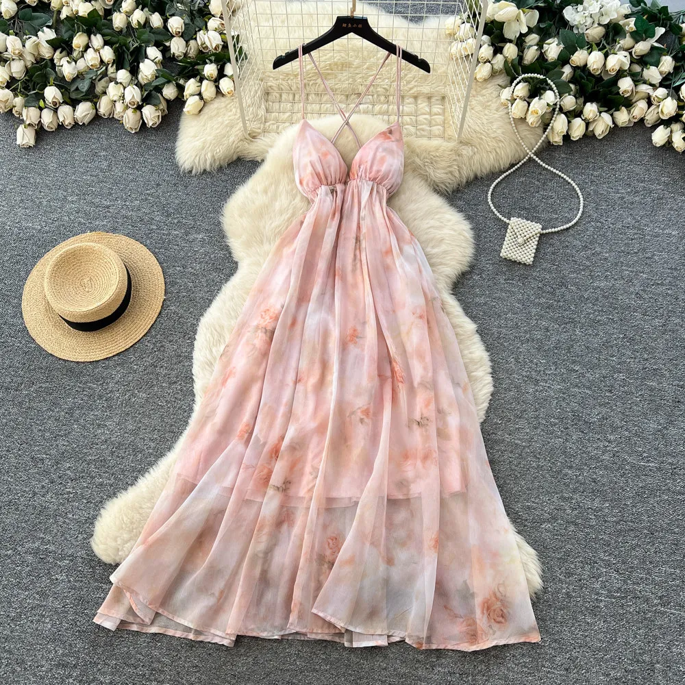Women Backless Dresses Print Mesh Dress A Line Ankle Lenth Strapless Sleeveless Waist Cinch Slim Fit Holiday Casual 2026 Summer
Women Backless Dresses Print Mesh Dress A Line Ankle Lenth Strapless Sleeveless Waist Cinch Slim Fit Holiday Casual 2026 Summer