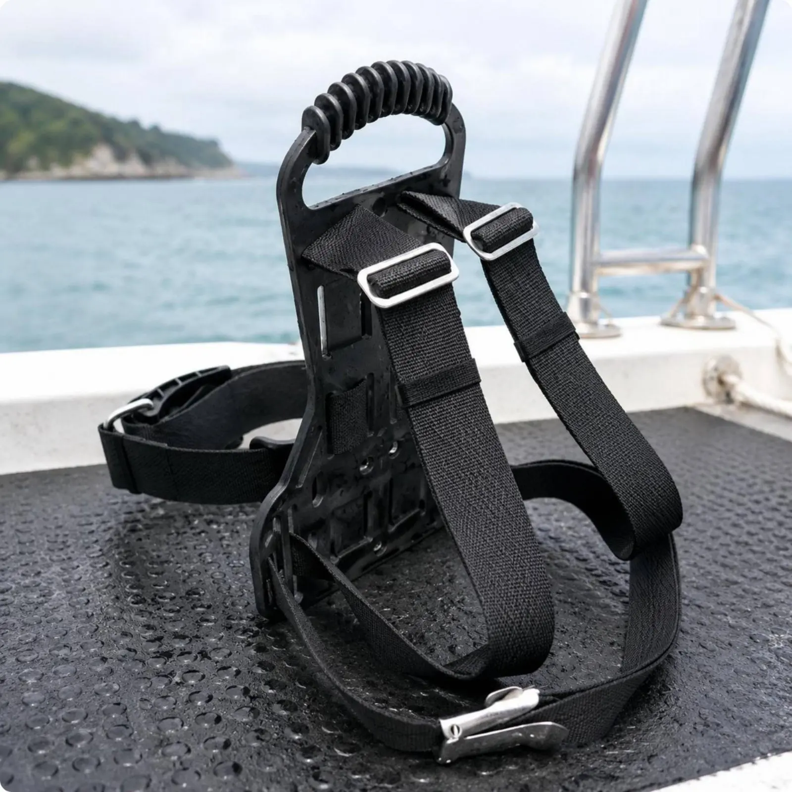 BCD Backplate Harness PP Material Underwater Backplate Harness Water Sports Gear Nylon and Stainless Steel 3 D Rings
BCD Backplate Harness PP Material Underwater Backplate Harness Water Sports Gear Nylon and Stainless Steel 3 D Rings