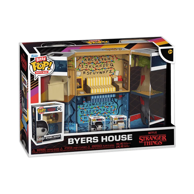 Stranger Things Funko Pop Movies & TV Byers' House Display Box Figure Scenery Toy Collectible Model Ornaments Gift for Boys
Stranger Things Funko Pop Movies & TV Byers' House Display Box Figure Scenery Toy Collectible Model Ornaments Gift for Boys
