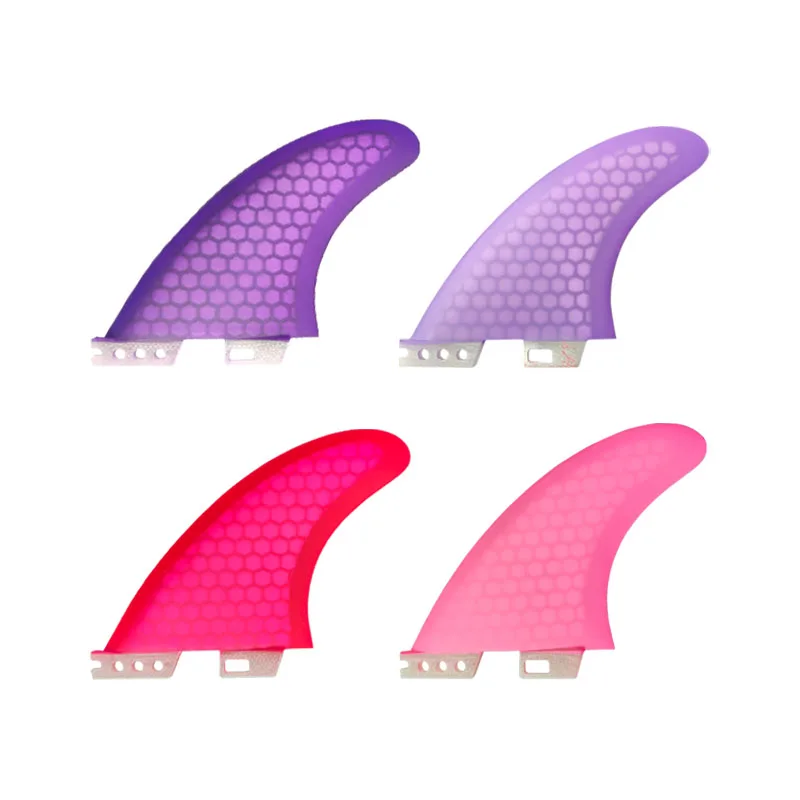 Kids Women's Fins FCS2 G5/M Teenage Pink/Rose/Purple/Caramel Purple Honeycomb Semi-Carbon Epoxy Surfboard Fins Propulsion
Kids Women's Fins FCS2 G5/M Teenage Pink/Rose/Purple/Caramel Purple Honeycomb Semi-Carbon Epoxy Surfboard Fins Propulsion