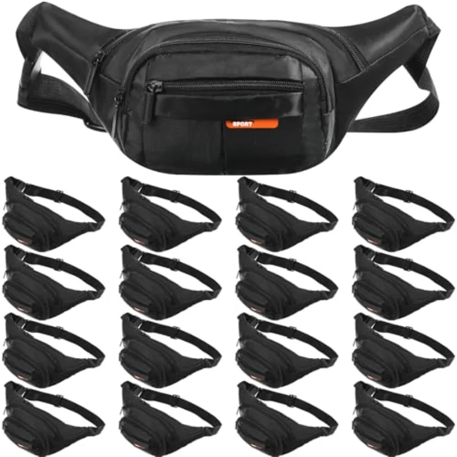 16 Pieces Fanny Pack Bulk Adjustable Waist Bags with Zippers Crossbody Party Fanny Packs Canvas Waist Belt Bag for Women Men Te
16 Pieces Fanny Pack Bulk Adjustable Waist Bags with Zippers Crossbody Party Fanny Packs Canvas Waist Belt Bag for Women Men Te