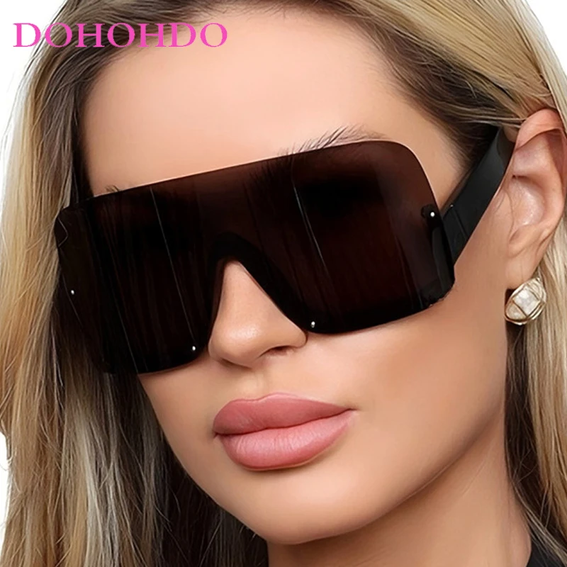 Square One-Piece Half Frame Sunglasses Women Brand Designer Luxury Sun Glasses Outdoor Leisure Women Eyewear UV400 Oculos De Sol
Square One-Piece Half Frame Sunglasses Women Brand Designer Luxury Sun Glasses Outdoor Leisure Women Eyewear UV400 Oculos De Sol