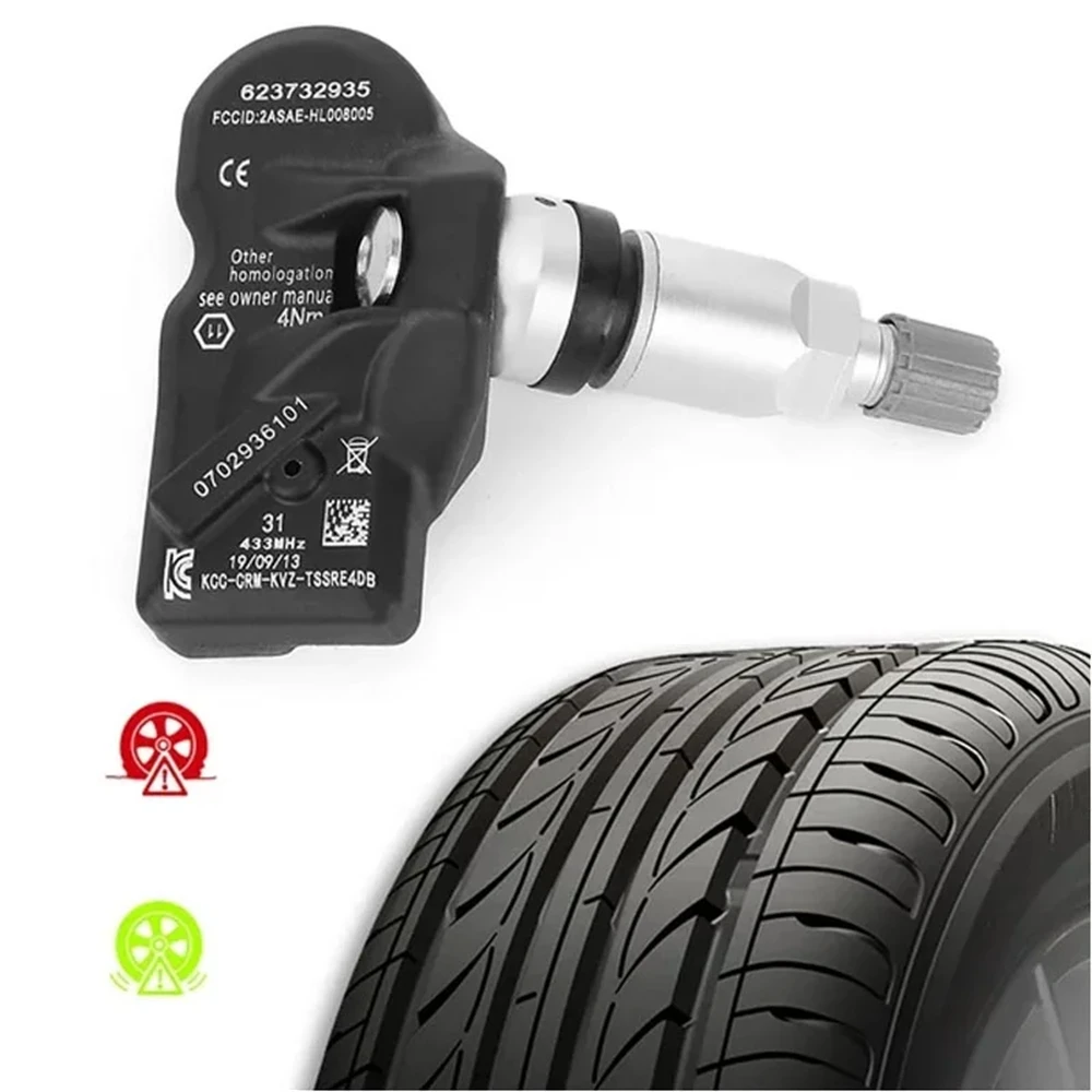 For Renault Fluence Laguna Latitude Megane Van Scenic Zoe Tire Pressure Monitoring System Sensor 433MHz 407000435R
For Renault Fluence Laguna Latitude Megane Van Scenic Zoe Tire Pressure Monitoring System Sensor 433MHz 407000435R