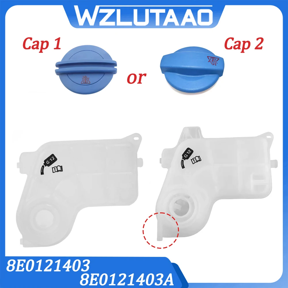 8E0121403 8E0121403A With CAP/Without CAP Cooling Compensation Tank For Audi A4 B6 B7 1.6L-2.0L 3.0L A6/S6 2002-2005 3B0121321
8E0121403 8E0121403A With CAP/Without CAP Cooling Compensation Tank For Audi A4 B6 B7 1.6L-2.0L 3.0L A6/S6 2002-2005 3B0121321